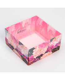Коробка с PVC-крышкой «Волшебство вокруг» 12×6×11,5 см