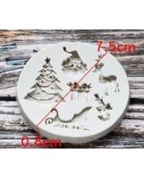 Форма для льда, "Зима 3", SG-FLI-SNOW3 Форма для льда, "Зима 3", SG-FLI-SNOW3