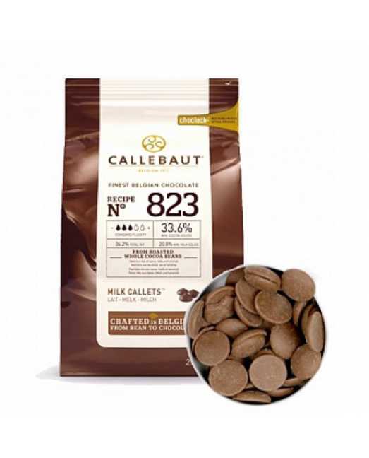 Молочный шоколад Barry Callebaut 823, 1 кг Молочный шоколад Barry Callebaut 823, 1 кг