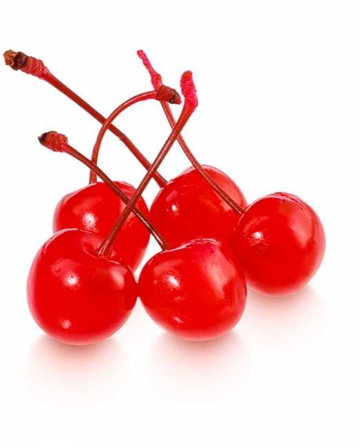 Черешня красная коктейльная с веточкой в сиропе пастеризованная, 100 г Черешня красная коктейльная с веточкой в сиропе пастеризованная, 100 г