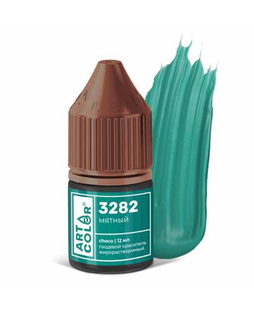 Краситель Мятный Art Color choco, гелевый жирорастворимый, 12 мл