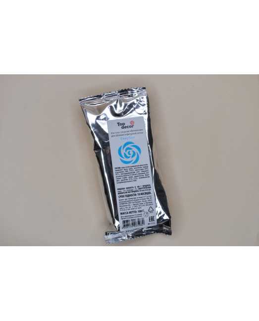 Мастика сахарная, ванильная, голубая, 100 г - товары для кондитеров. Мастика сахарная, ванильная, голубая, 100 г - товары для кондитеров.