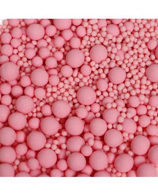 Драже зерновое в глазури, розовое, 50 г - товары для кондитеров. Драже зерновое в глазури, розовое, 50 г - товары для кондитеров.