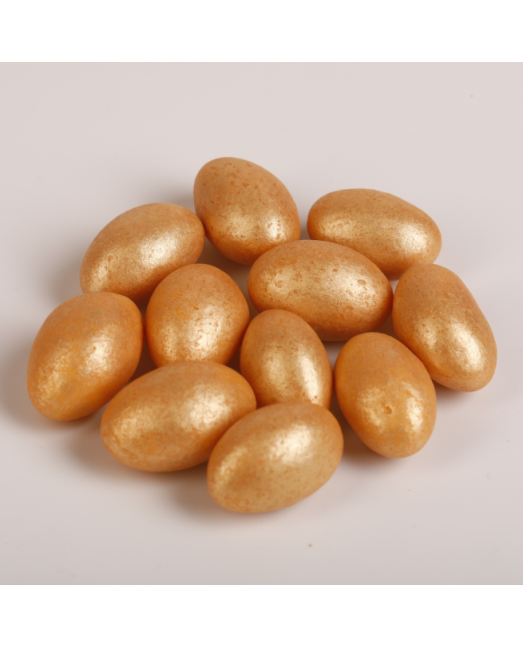 Драже «Яйца», золотые, упаковка 12 шт.