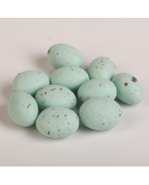 Драже «Яйца», бирюзовые в крапинку, матовые, упаковка 12 шт.
