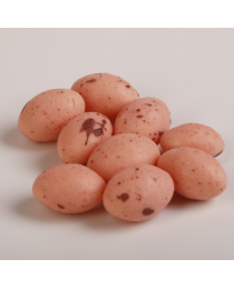 Драже «Яйца», пудровые в крапинку, матовые, упаковка 12 шт.