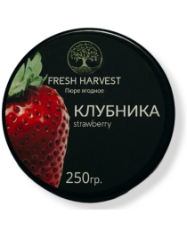 Пюре из клубники Fresh Harvest (замороженное), 250 г Пюре из клубники Fresh Harvest (замороженное), 250 г