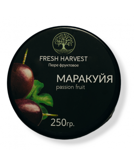 Пюре Маракуйя Agrobar (замороженное, без сахара), 250 г - товары для кондитеров.