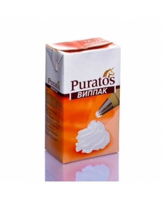 Сливки ВИППАК на базе растительных жиров (27%), 1 л, - товары для кондитеров. Сливки ВИППАК на базе растительных жиров (27%), 1 л, - товары для кондитеров.