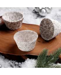 Тарталетка, белая «Снежинки», 5,5х4,3 см, 50 шт Тарталетка, белая «Снежинки», 5,5х4,3 см, 50 шт