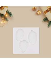 Молд для творчества «Новогодние шишки», 8 × 8 см Молд для творчества «Новогодние шишки», 8 × 8 см