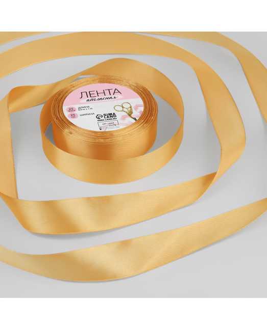 Лента атласная, 25 мм × 23 ± 1 м, цвет крем-брюле № 68 - товары для кондитеров. Лента атласная, 25 мм × 23 ± 1 м, цвет крем-брюле № 68 - товары для кондитеров.