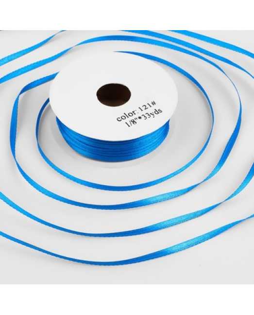Лента атласная, 6 мм × 23 ± 1 м, цвет темно-голубой № 121 - товары для кондитеров. Лента атласная, 6 мм × 23 ± 1 м, цвет темно-голубой № 121 - товары для кондитеров.
