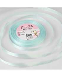 Лента атласная, 6 мм × 23 ± 1 м, цвет нежно-голубой № 13 Лента атласная, 6 мм × 23 ± 1 м, цвет нежно-голубой № 13