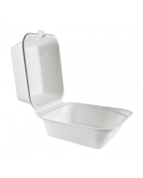 Ланч-бокс из сахарного тростника, 167x164x93 мм, дно 11х11см Ланч-бокс из сахарного тростника, 167x164x93 мм, дно 11х11см