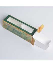 Коробка складная «С Новым Годом», картон 18 х 5,5 х 5,5 см Коробка складная «С Новым Годом», картон 18 х 5,5 х 5,5 см