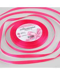 Лента атласная, 6 м ×23 ± 1 м, цвет неоновый розовый № 14 Лента атласная, 6 м ×23 ± 1 м, цвет неоновый розовый № 14