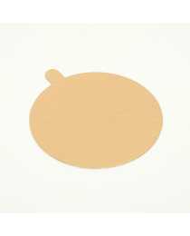 Подложка с держателем Золото, диаметр 10 см, толщина 0,8 мм